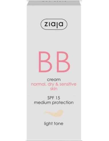 BB Cream SPF 15 - TGM  - nuanta light 50 ml ZIAJA, UNGUENTE/CREME/GELURI