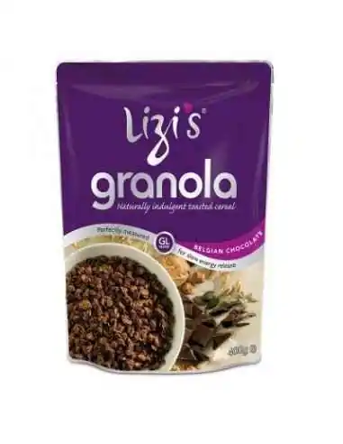 GRANOLA LIZI’S CU CIOCOLATA BELGIANA 400g, Terapia Diabetului