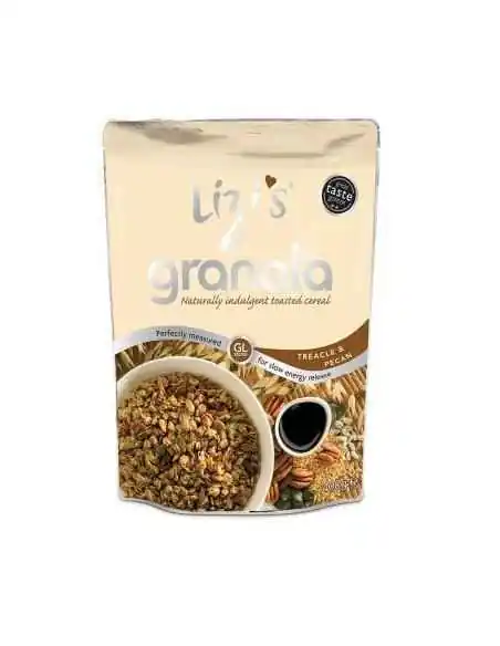 GRANOLA LIZI’S NUCI PECAN SI MELASA 400g, Terapia Diabetului