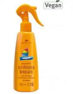 EMULSIE SPRAY SPF10 BRONZARE ACCELERATA 200ML Cosmetic Plant Plaja, ULEIURI VEGETALE