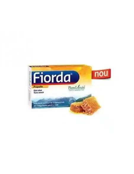 Fiorda propolis 30 cpr PlantExtrakt, REMEDII NATURISTE