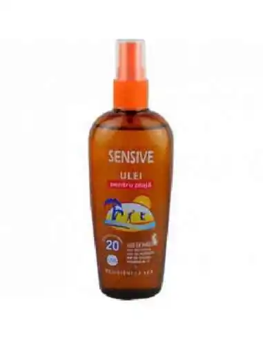 ULEI SPRAY SPF20 PLAJA CU MASLINE 150ML Sensive, PLAJA SI PROTECTIE SOLARA