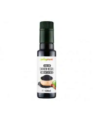 ULEI DE CHIMEN NEGRU PRESAT LA RECE 100ML SPRINGMARKT(Adams), ULEIURI VEGETALE