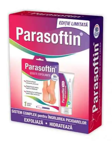 Parasoftin SOSETE EXFOLIANTE+Crema Calcaie 50ml Zdrovit, UNGUENTE/CREME/GELURI