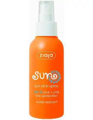 SUN - ulei spray pentru bronz  SPF 6 - 125 ml ZIAJA, PLAJA SI PROTECTIE SOLARA