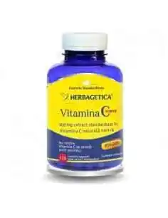 VITAMINA C FORTE 400mg 120 capsule Herbagetica, REMEDII NATURISTE