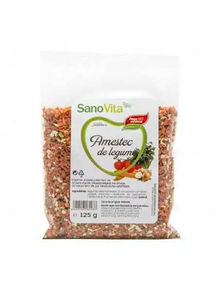 Amestec de legume 125g Sanovita, CONDIMENTE