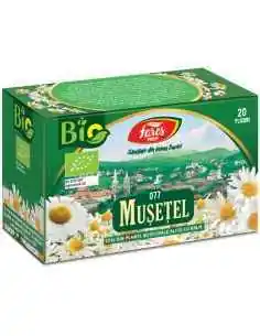 Ceai Musetel Bio 20 plicuri Fares 2