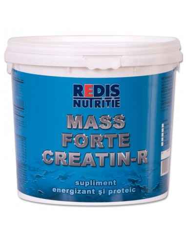 Mass Forte Creatin-R 1000 g aroma ciocolata Redis
Mass Forte Creatin R este un produs pentru cresterea rapida a energiei, forte