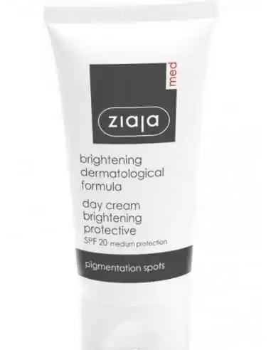 Ziaja Med - Crema de zi iluminatoare contra petelor pigmentare SPF 20, 50 ml ZIAJA, UNGUENTE/CREME/GELURI