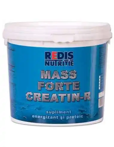 Mass Forte Creatin-R 1000 g aroma vanilie Redis, REMEDII NATURISTE