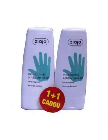 Oferta Gel antibacterian pentru maini 60 ml 1 + 1 ZIAJA, UNGUENTE/CREME/GELURI