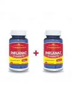 INFLANAT CURCUMIN95 60 + 60 capsule Promo Herbagetica, Tulburari Hormonale