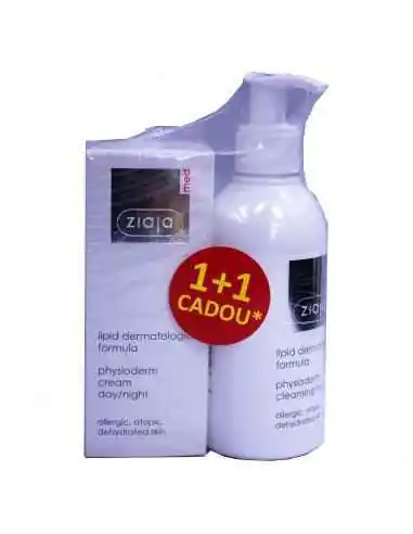 Oferta Ziaja Med - Crema hidratanta de zi/noapte cu fosfolipide  + Gel pentru curatarea tenului ZIAJA, UNGUENTE/CREME/GELURI