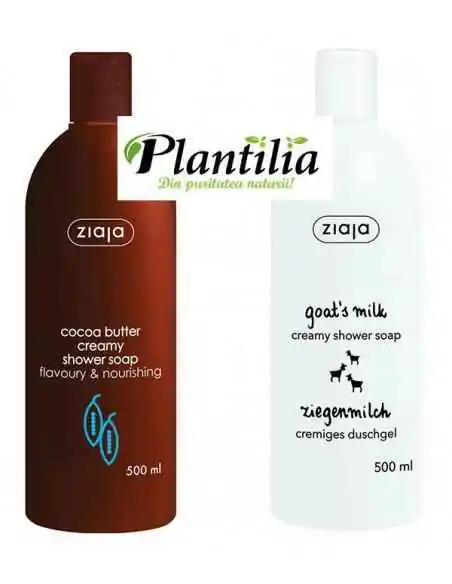 Ziaja Promo - Cocoa Butter Gel de duș + Goat’s milk Gel de duș ZIAJA, UNGUENTE/CREME/GELURI