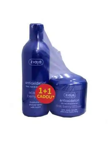 Oferta Acai berry - mousse hidratant de corp + gel de dus cu balsam, cadou ZIAJA, UNGUENTE/CREME/GELURI