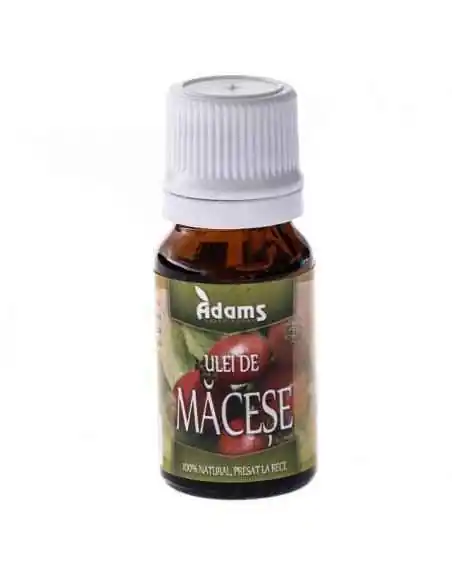 Ulei de macese presat la rece 10 ml Adams, ULEIURI VEGETALE