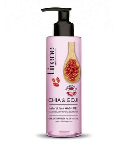 GEL CURATARE FACIALA CHIA&GOJI 190ml Lirene, INGRIJIRE TEN