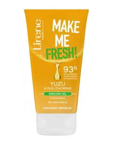 GEL CURATARE FACIALA YUZU&MORINGA 150ml Lirene, INGRIJIRE TEN