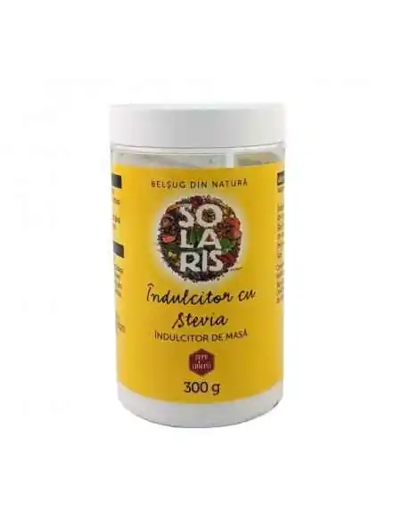 INDULCITOR CU STEVIA 300gr Solaris, CATEGORII PRODUSE