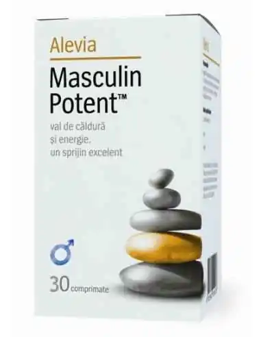 Masculin Potent 30 comprimate Alevia, Stres