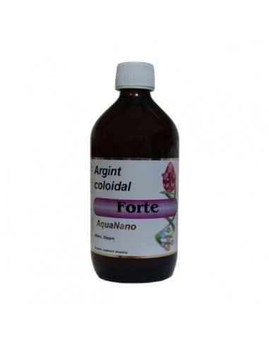 Argint coloidal Forte 500 ml 30 ppm AquaNano, Sanatatea pielii