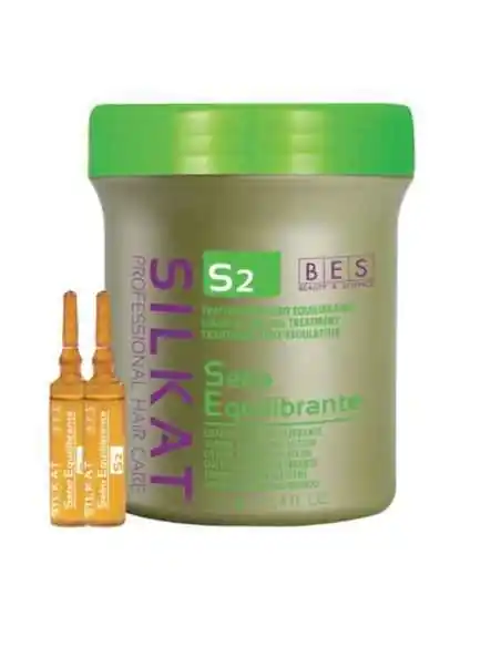 LOTIUNE SILKAT SEBOECHILIBRANTA PT PAR 12 FIOLE BES Romania, INGRIJIRE PERSONALA