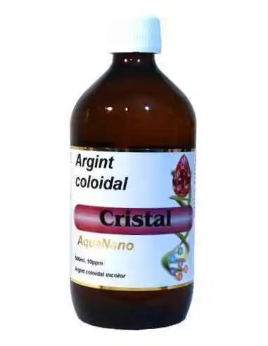 Argint coloidal Cristal(Incolor) 10 ppm 500ml Aghoras, Sanatatea pielii