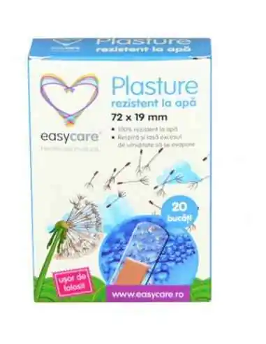 PLASTURI REZISTENTI LA APA 72X19MM 20BUC Easy Care, INGRIJIRE PERSONALA