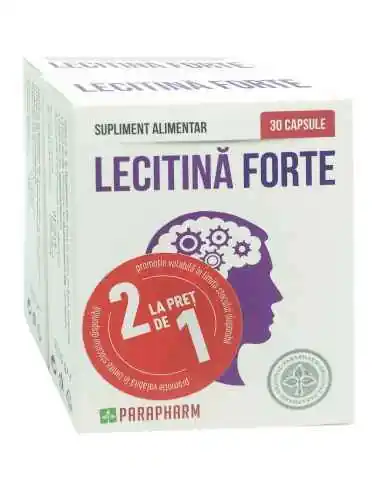 Lecitină Forte 1+1 Gratuit Parapharm, Sistemul nervos