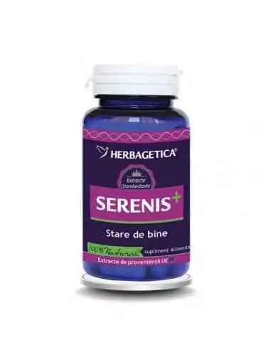 SERENIS+ 60 capsule Herbagetica, Sistemul nervos