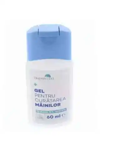 Gel pentru curatarea mainilor 60 ml Transvital, UNGUENTE/CREME/GELURI