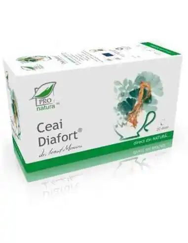 Ceai Diafort 20 doze + 5 doze cadou Pro Natura, Terapia Diabetului