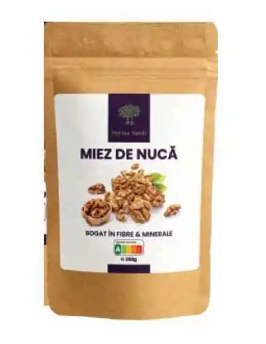 MIEZ DE NUCA JUMATATI SI SFERTURI 250gr HORTUS VERDI, CATEGORII PRODUSE