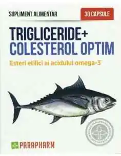 Trigliceride + Colesterol Optim 30 cps Parapharm, Sistemul nervos