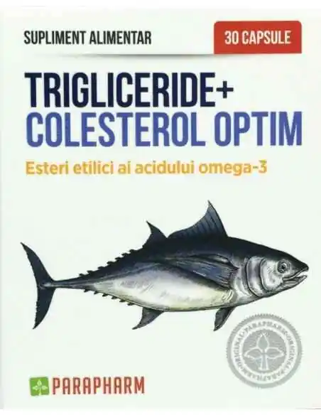 Trigliceride + Colesterol Optim 30 cps Parapharm, Sistemul nervos