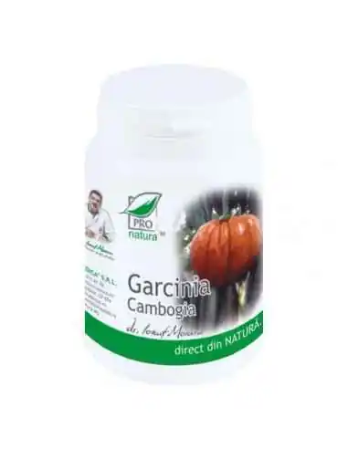 Garcinia Cambogia 60 capsule Pro Natura, Slabire