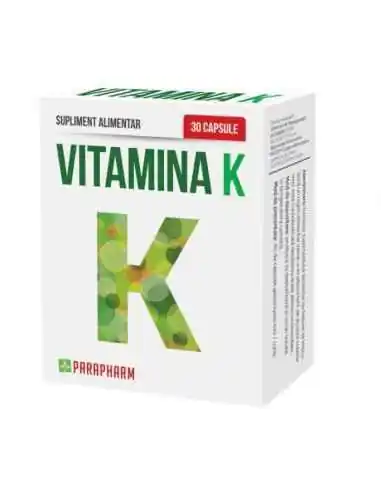 Vitamina K, 30 cps Parapharm, CATEGORII PRODUSE