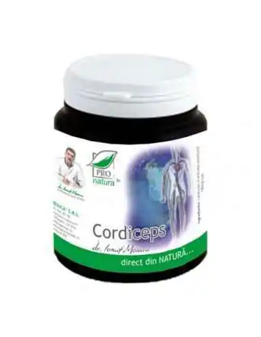 Cordiceps 200 capsule Pro Natura, VITAMINE SI MINERALE