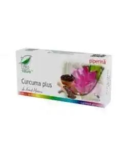 Curcuma Plus 30 capsule Pro Natura 2
