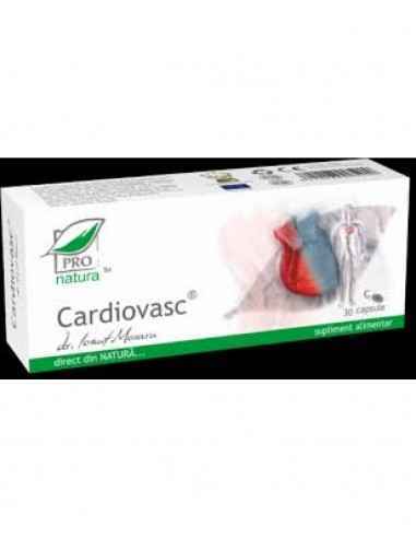 Cardiovasc 30 capsule Pro Natura, REMEDII NATURISTE