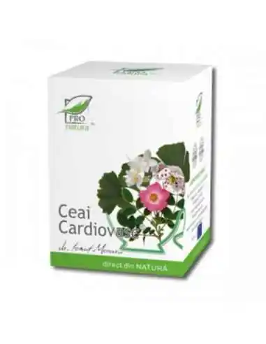 Ceai Cardiovasc 20 doze Pro Natura, REMEDII NATURISTE