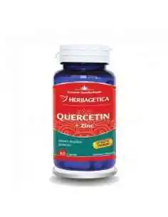 QUERCETIN cu ZINC 60 cps Herbagetica, Osteoporoza