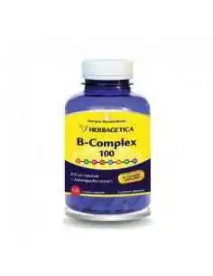 B-complex 100 120 cps Herbagetica, VITAMINE SI MINERALE