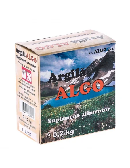 Argila Algo 200g, VITAMINE SI MINERALE
