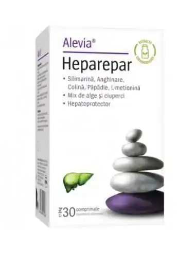 Heparepar 30 cpr Alevia, Afectiuni hepato biliare 