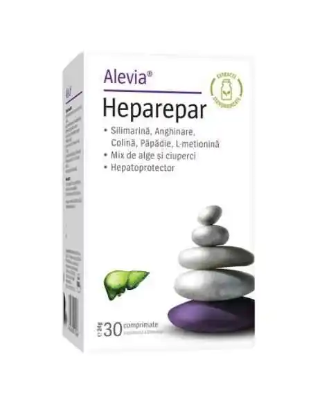 Heparepar 30 cpr Alevia, Afectiuni hepato biliare 
