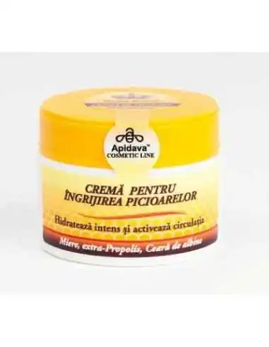 CREMA PENTRU PICIOARE 50ML Apidava, UNGUENTE/CREME/GELURI