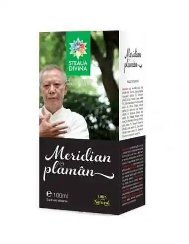 Meridian Plaman tinctura 100 ml Steaua Divina, TINCTURI CU ALCOOL