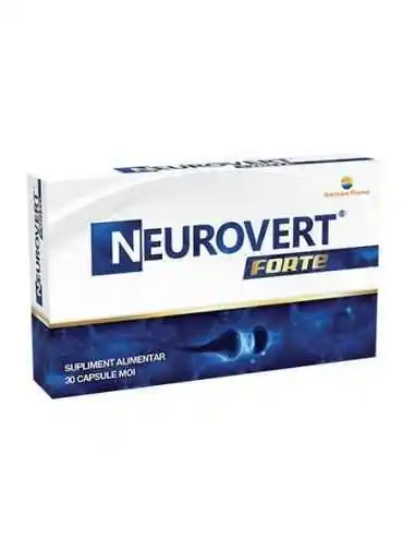 Neurovert forte 30cps SUN WAVE PHARMA, REMEDII NATURISTE